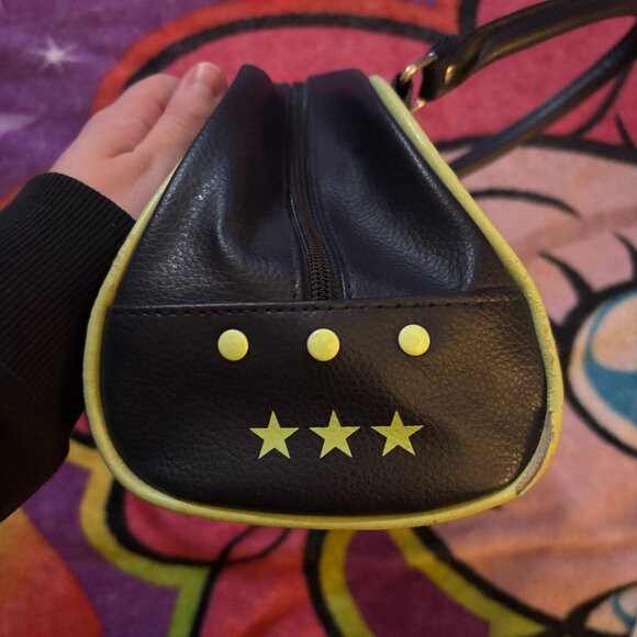 leaving posh sale 💲 y2k request navy and yellow bowling bag - Picture 6 of 10